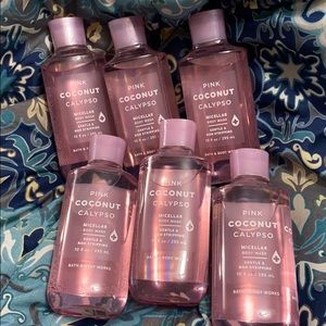 Bath and Body Works Pink Coconut Calypso body wash